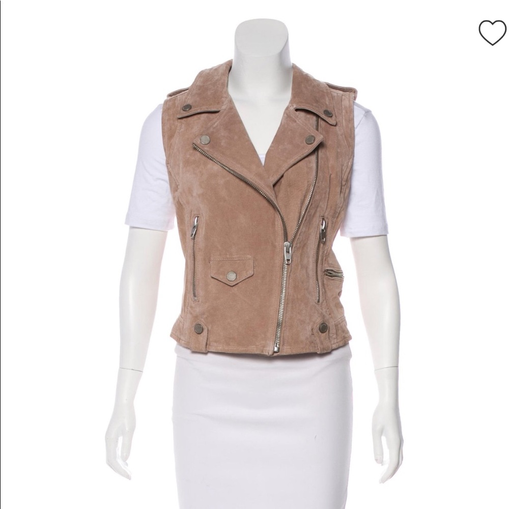 Blank Leather Vest